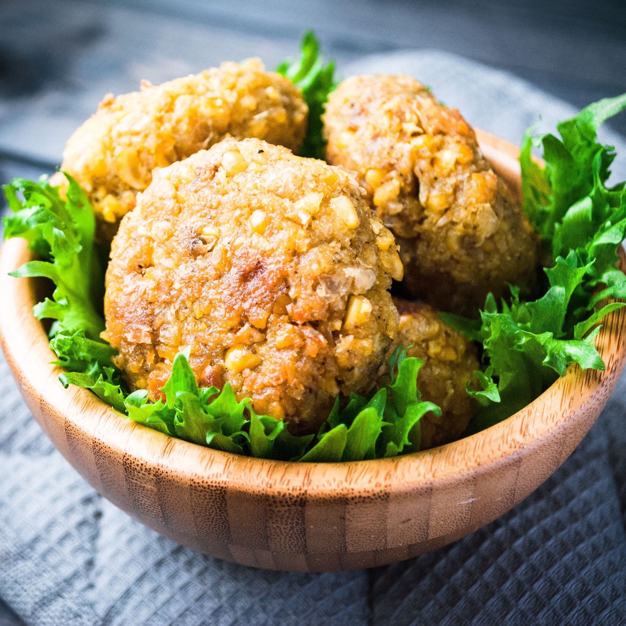 Boulettes de quinoa et purée de carottes