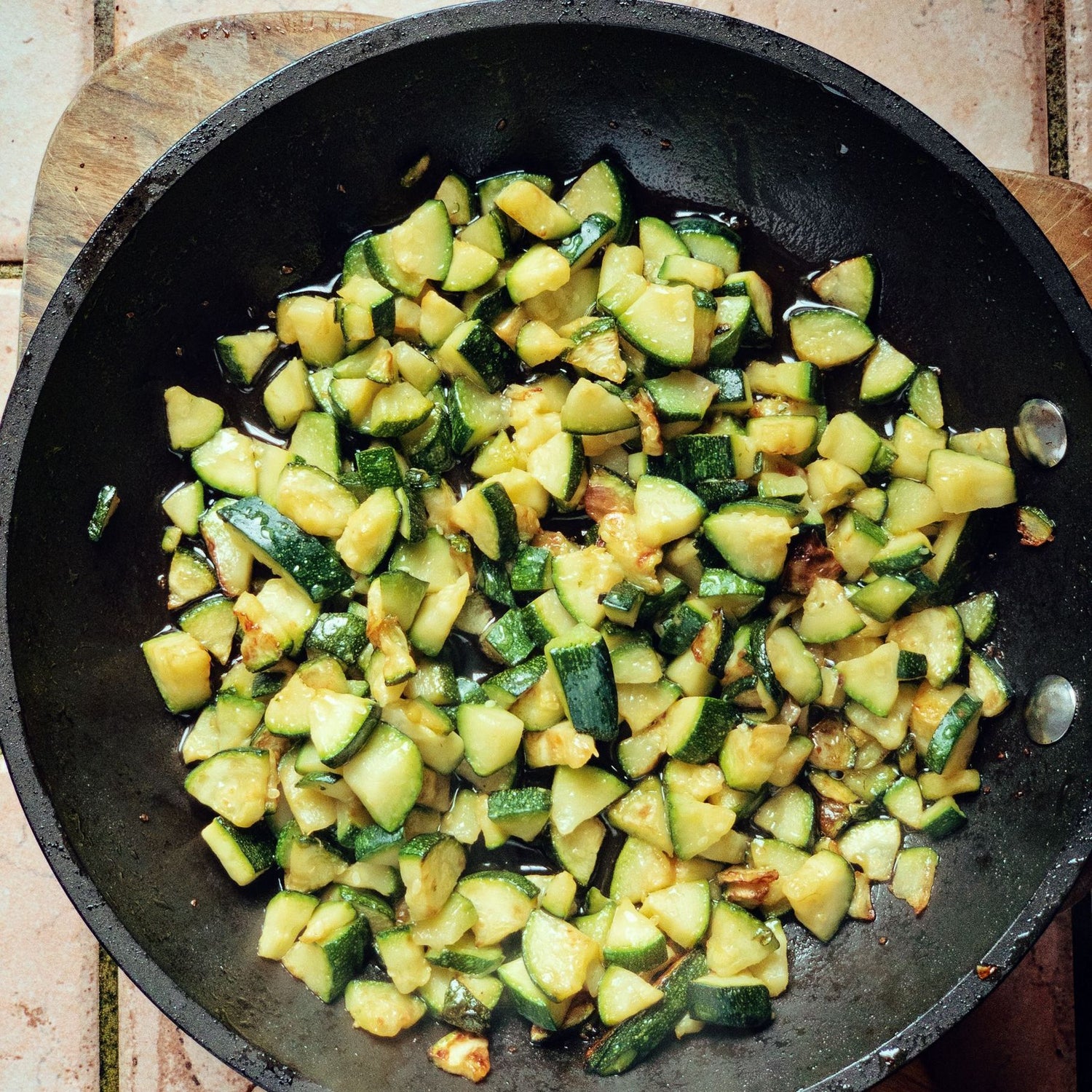 Courgettes sautées