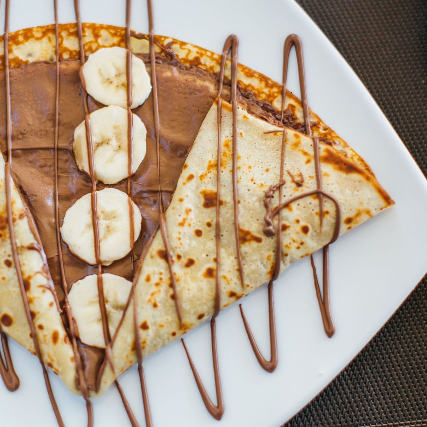 Crêpes nutella banane