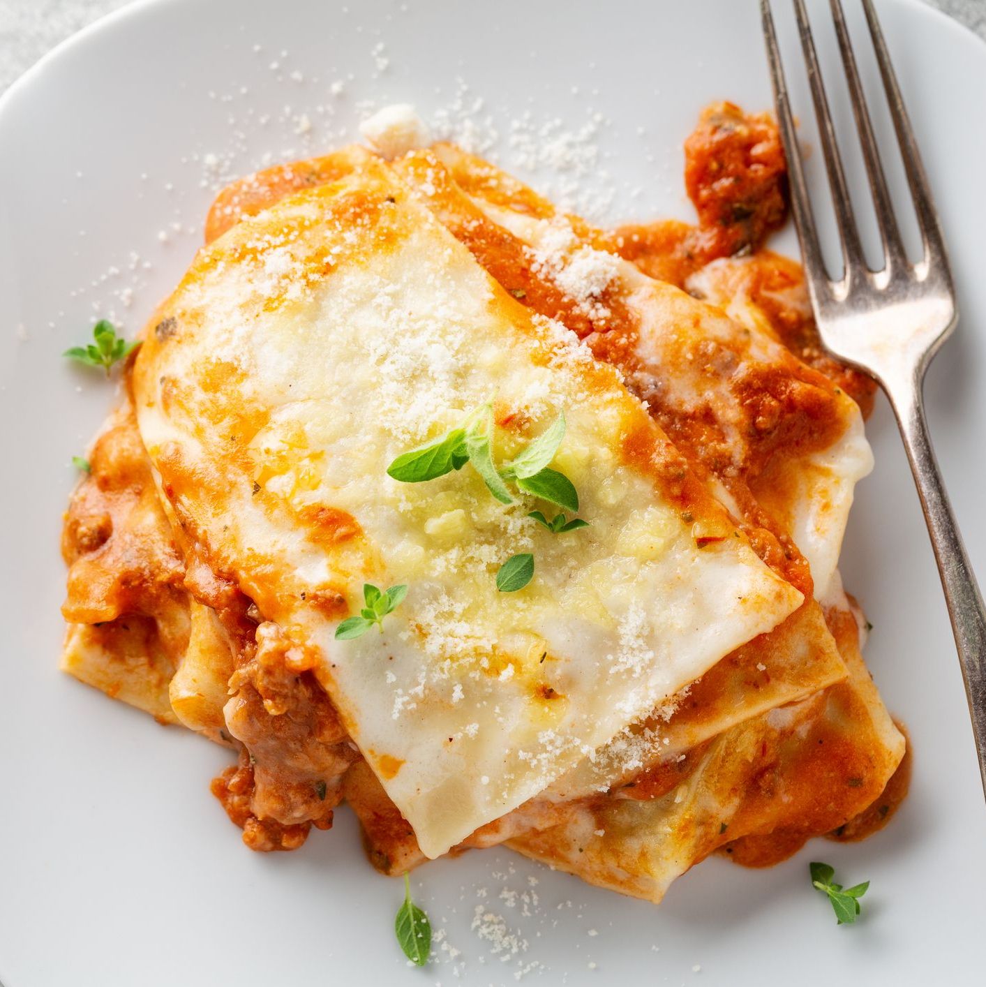 Lasagnes au porc effiloché