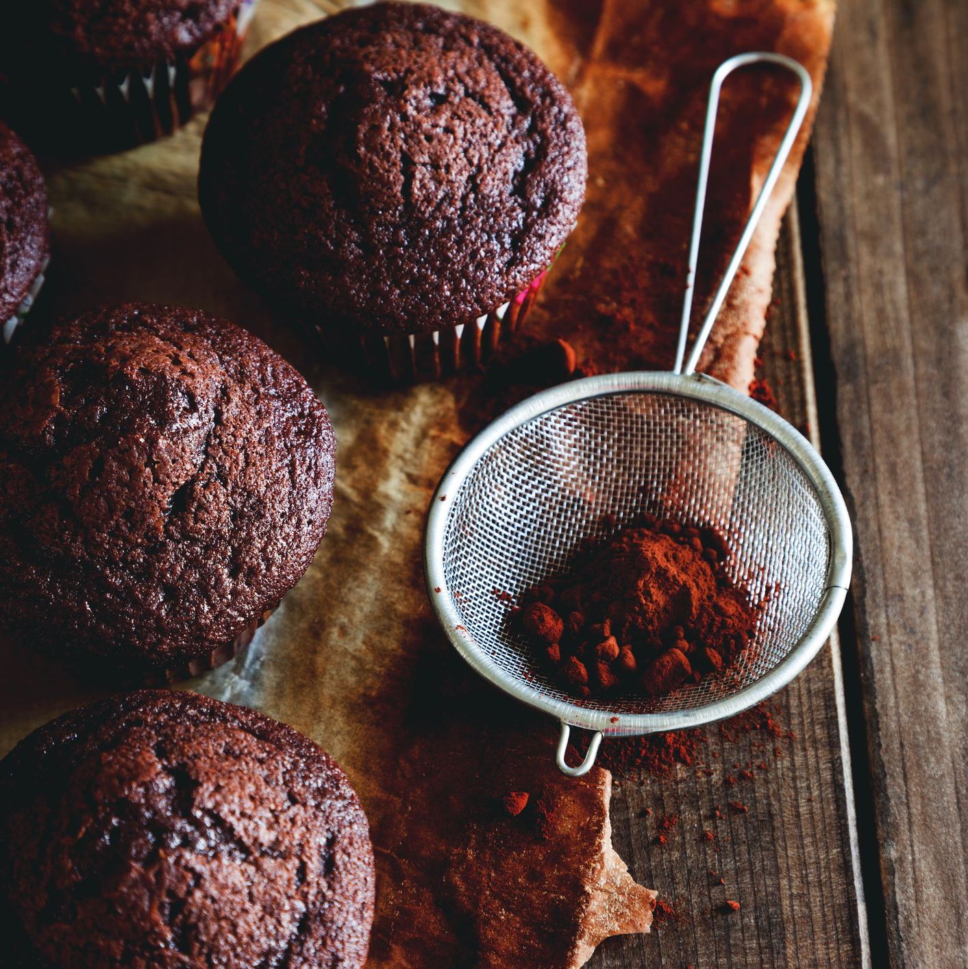 Muffins chocolat et patates douces