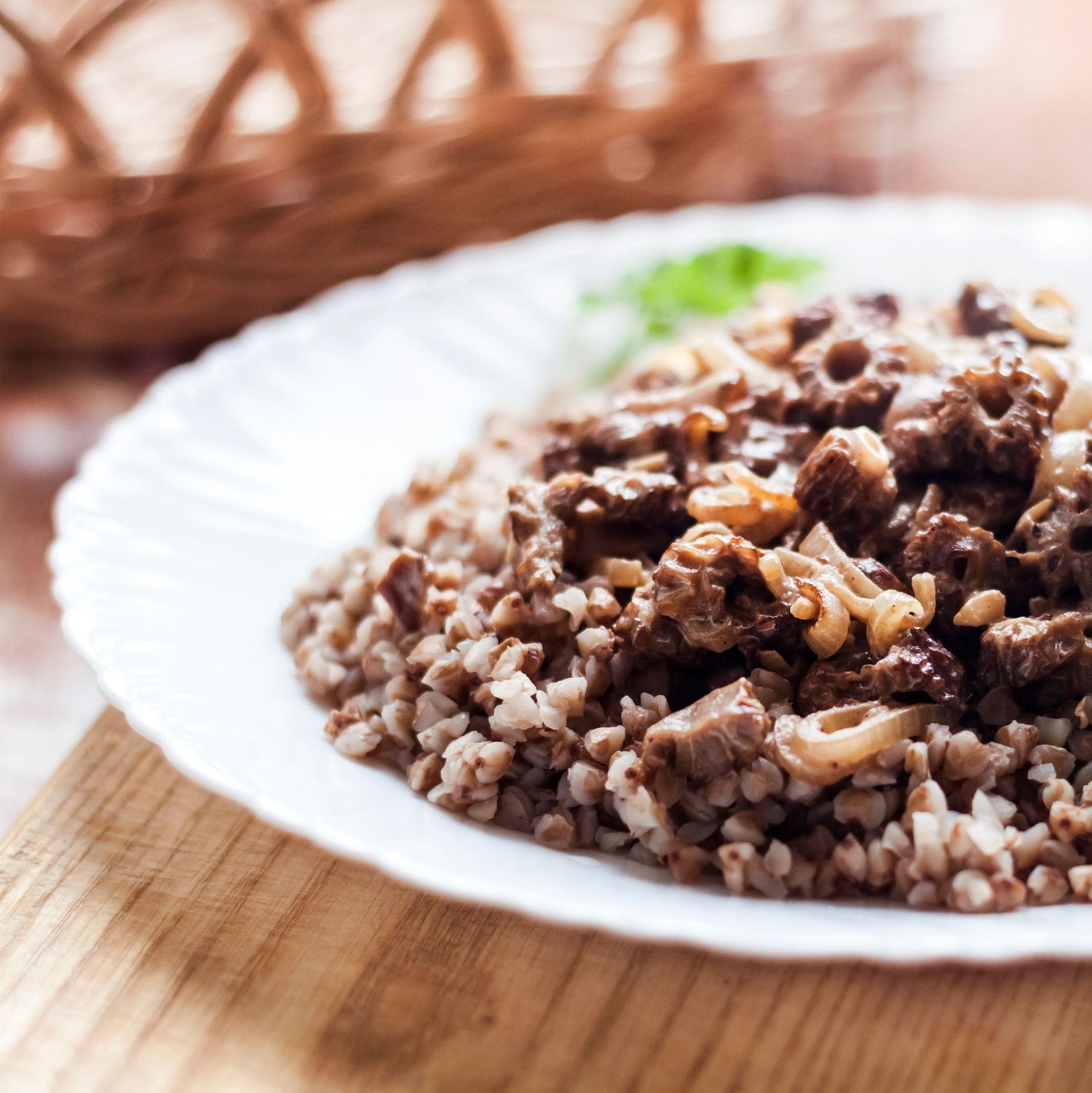 Risotto au bœuf bourguignon