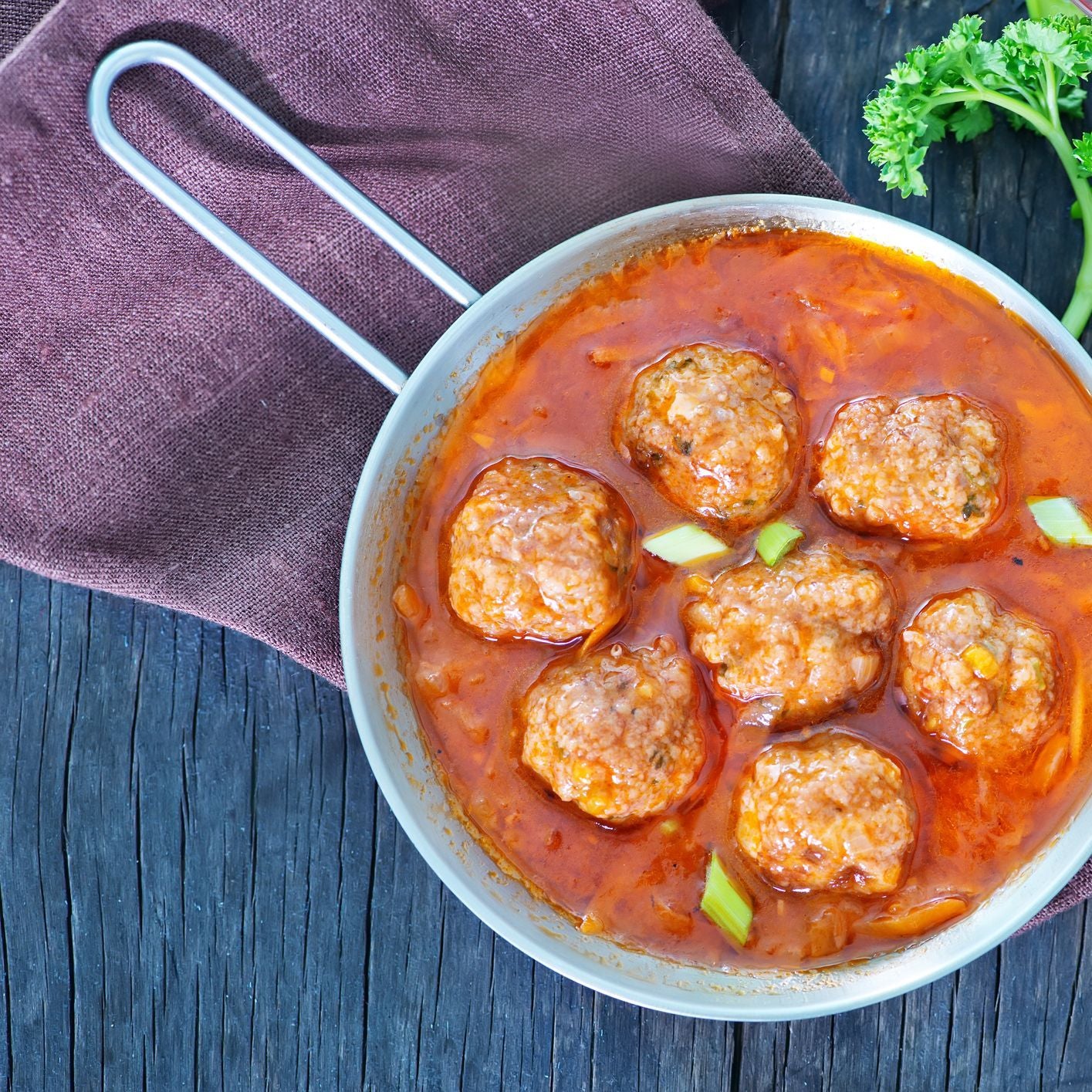 Soupe aux boulettes de poulet