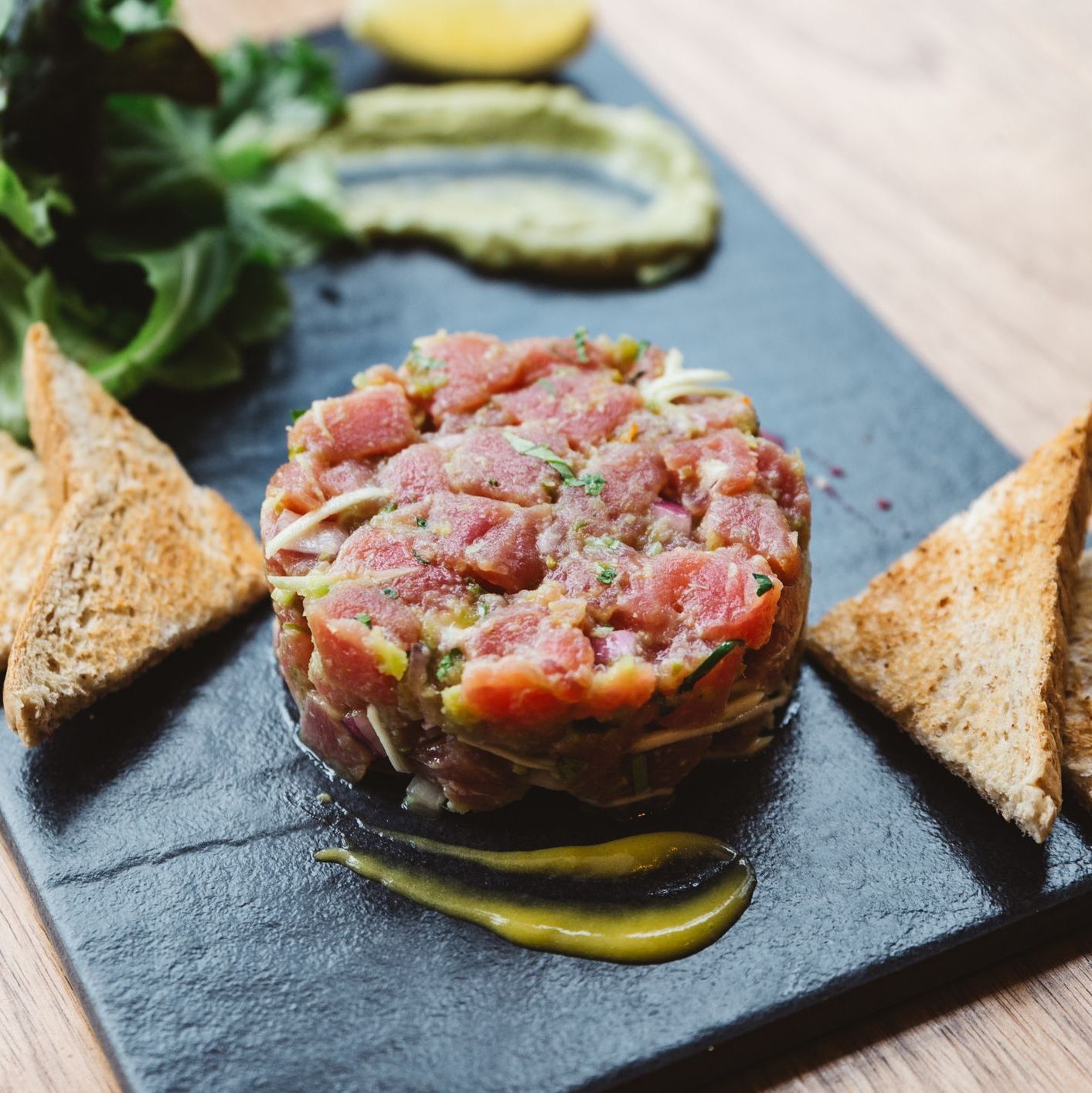 Tartare de thon classique