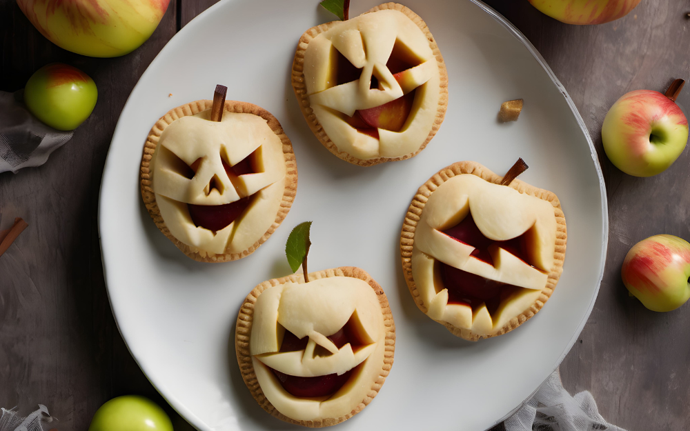 Tartelettes à la pomme terrifiantes