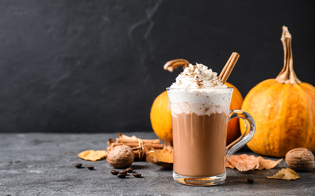 Café latte épicé à la citrouille