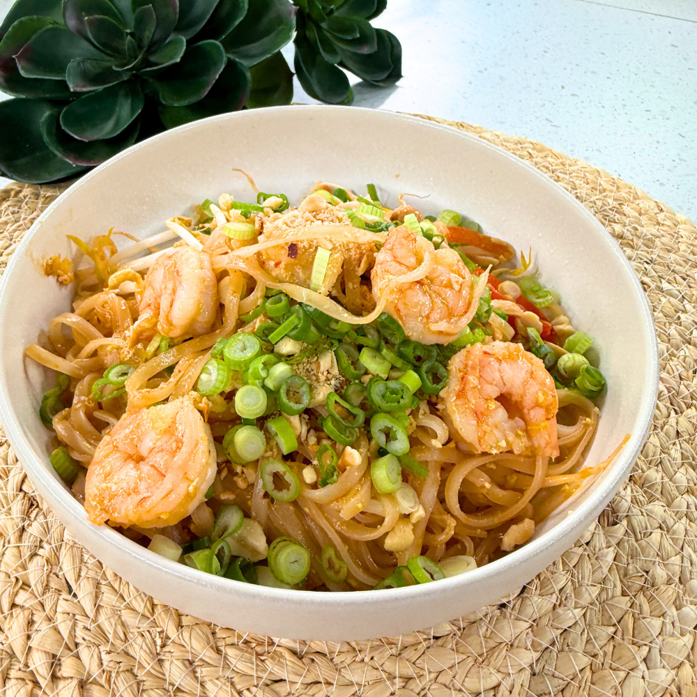 Pad Thaï aux crevettes