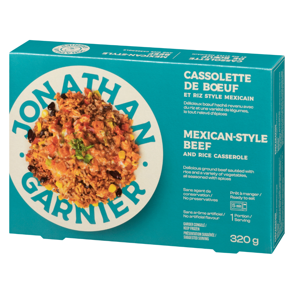 Cassolette de boeuf et riz style mexicain