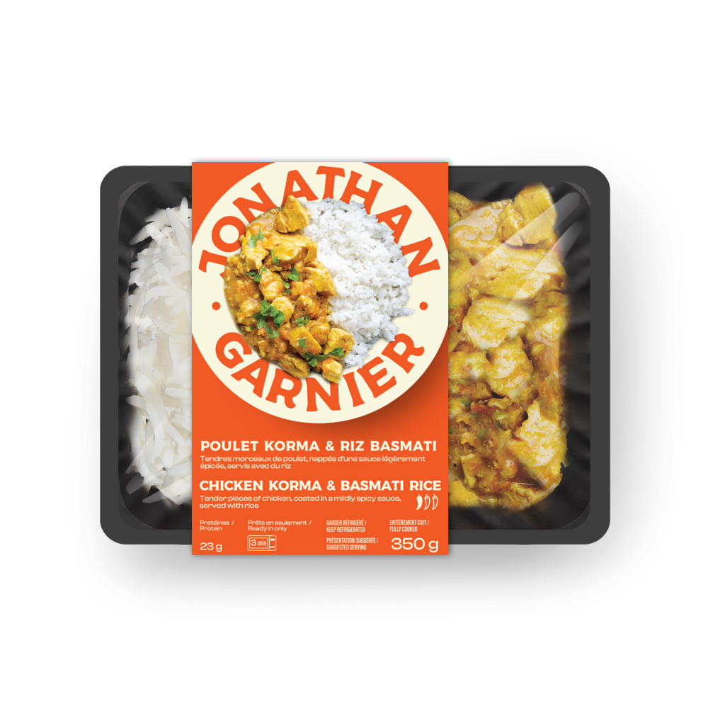 Poulet Korma & riz basmati